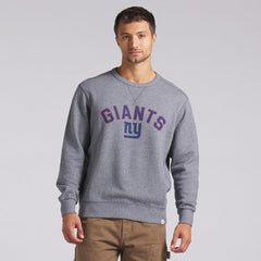 New York Giants Loop Terry Pullover Sweatshirt Heather Gray | Fanatics