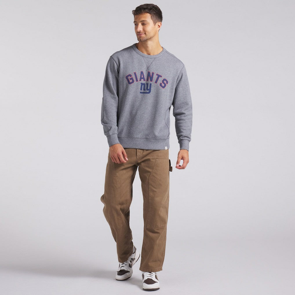 New York Giants Loop Terry Pullover Sweatshirt Heather Gray | Fanatics