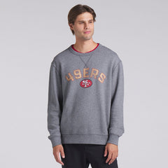 San Francisco 49ers Loop Terry Pullover Sweatshirt Heather Gray | Fanatics