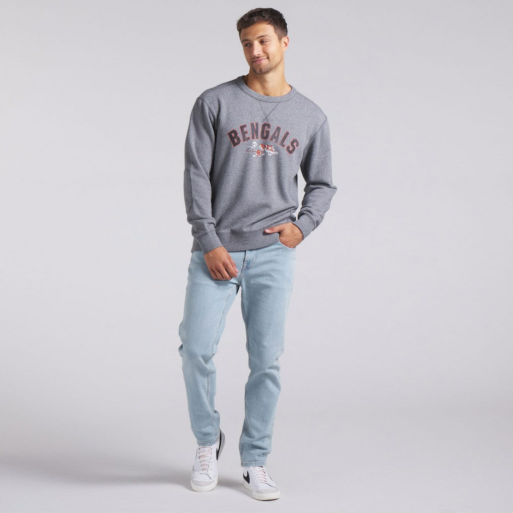 Cincinnati Bengals Loop Terry Pullover Sweatshirt Heather Gray | Fanatics