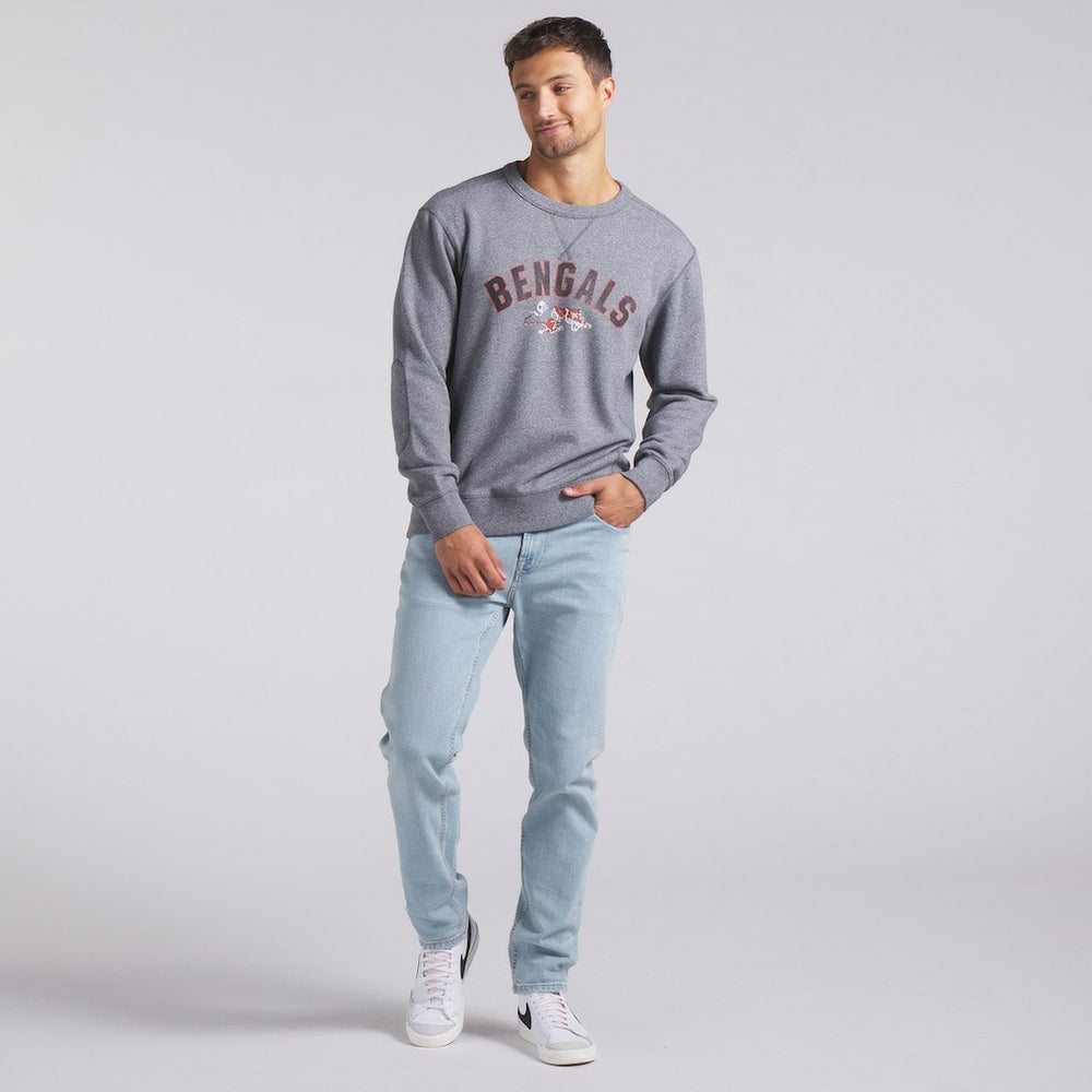 Cincinnati Bengals Loop Terry Pullover Sweatshirt Heather Gray | Fanatics