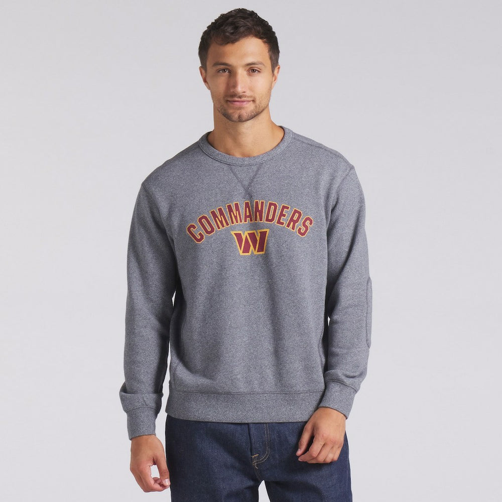 Washington Commanders Loop Terry Pullover Sweatshirt Heather Gray | Fanatics