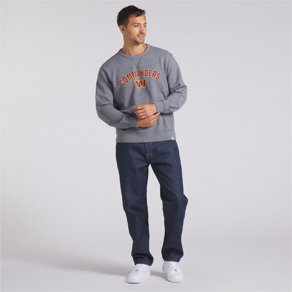 Washington Commanders Loop Terry Pullover Sweatshirt Heather Gray | Fanatics
