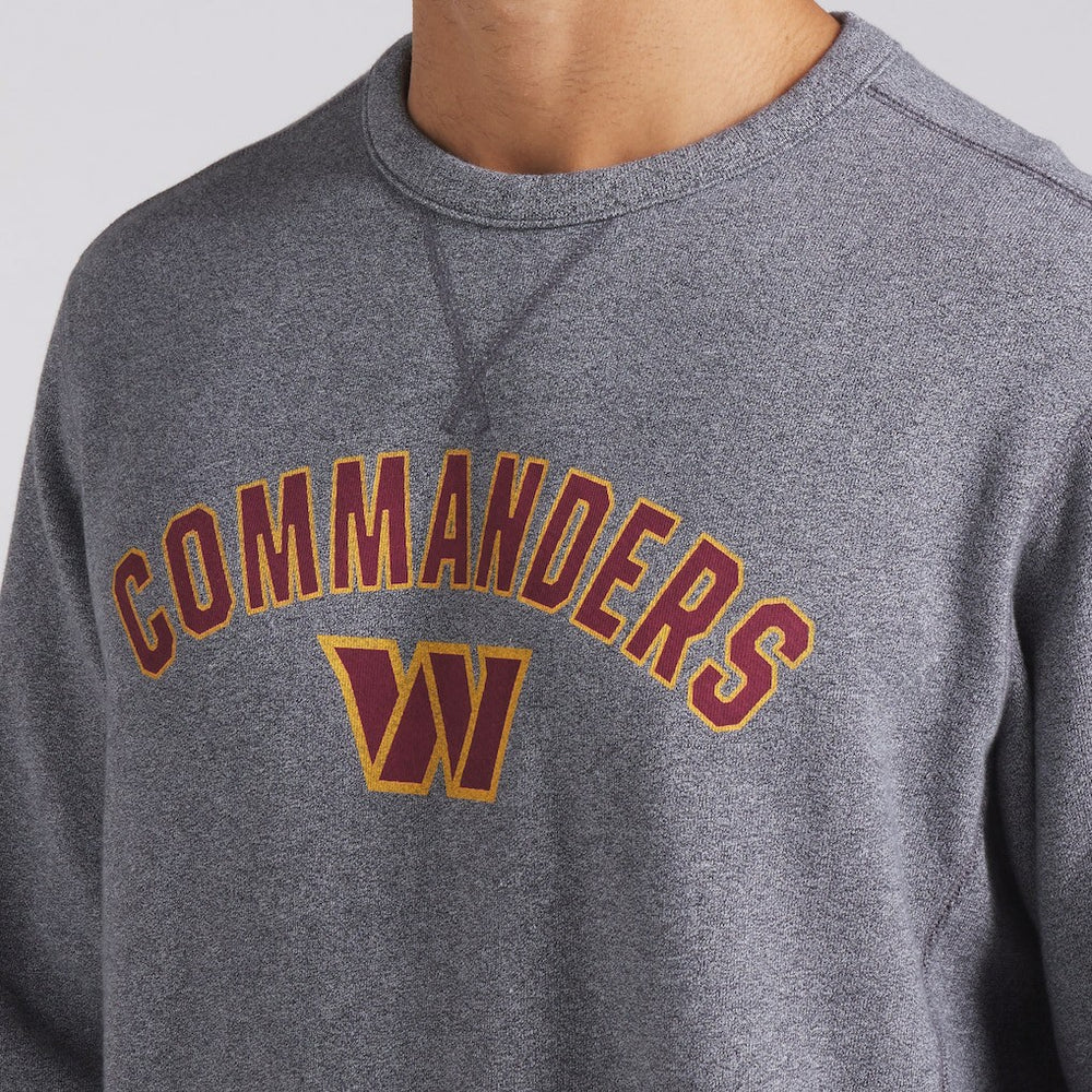 Washington Commanders Loop Terry Pullover Sweatshirt Heather Gray | Fanatics