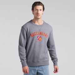 Tampa Bay Buccaneers Loop Terry Pullover Sweatshirt Heather Gray | Fanatics