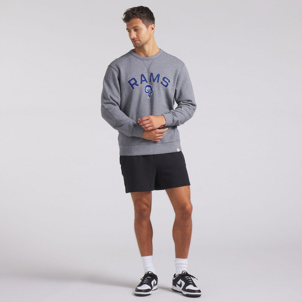Los Angeles Rams Loop Terry Pullover Sweatshirt Heather Gray | Fanatics