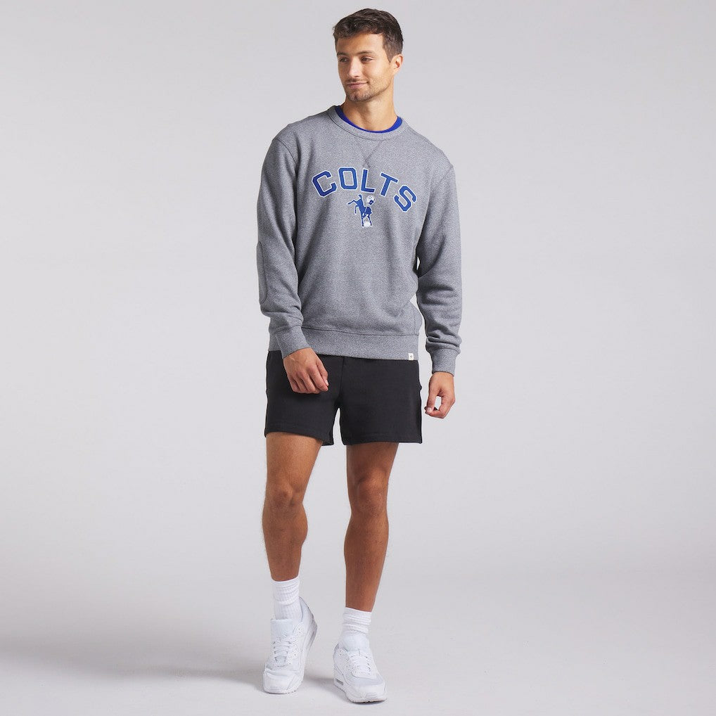 Indianapolis Colts Loop Terry Pullover Sweatshirt Heather Gray | Fanatics