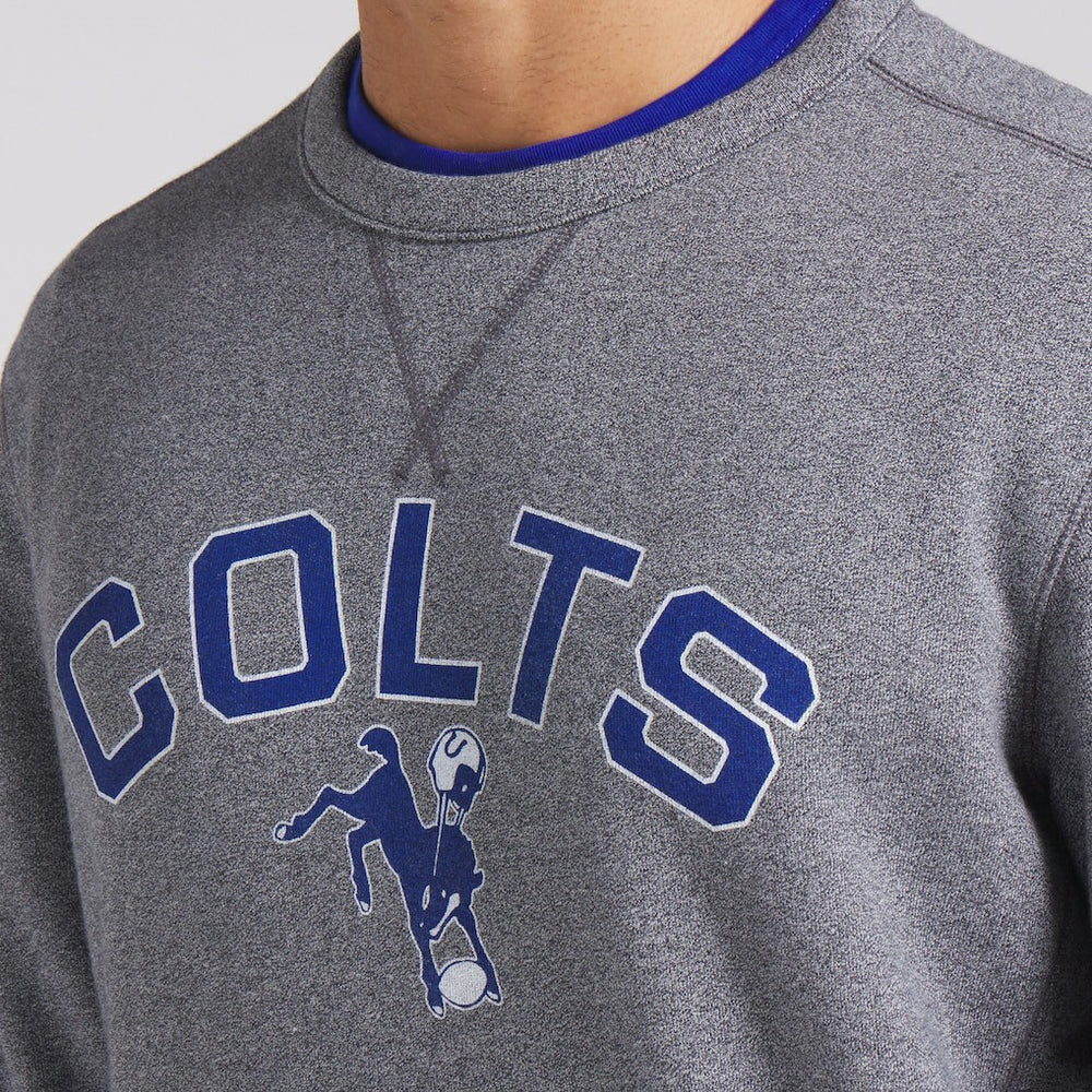 Indianapolis Colts Loop Terry Pullover Sweatshirt Heather Gray | Fanatics