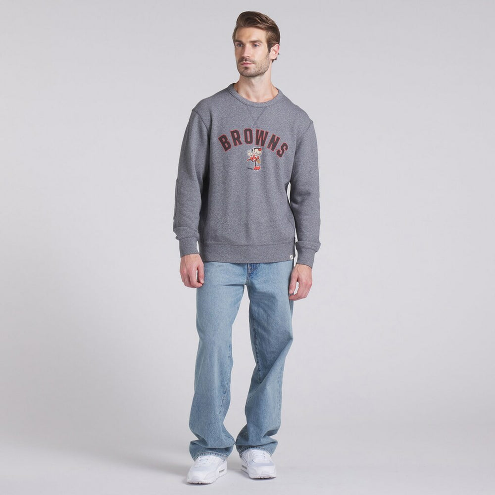 Cleveland Browns Loop Terry Pullover Sweatshirt Heather Gray | Fanatics