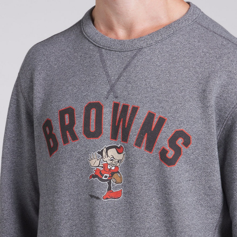 Cleveland Browns Loop Terry Pullover Sweatshirt Heather Gray | Fanatics