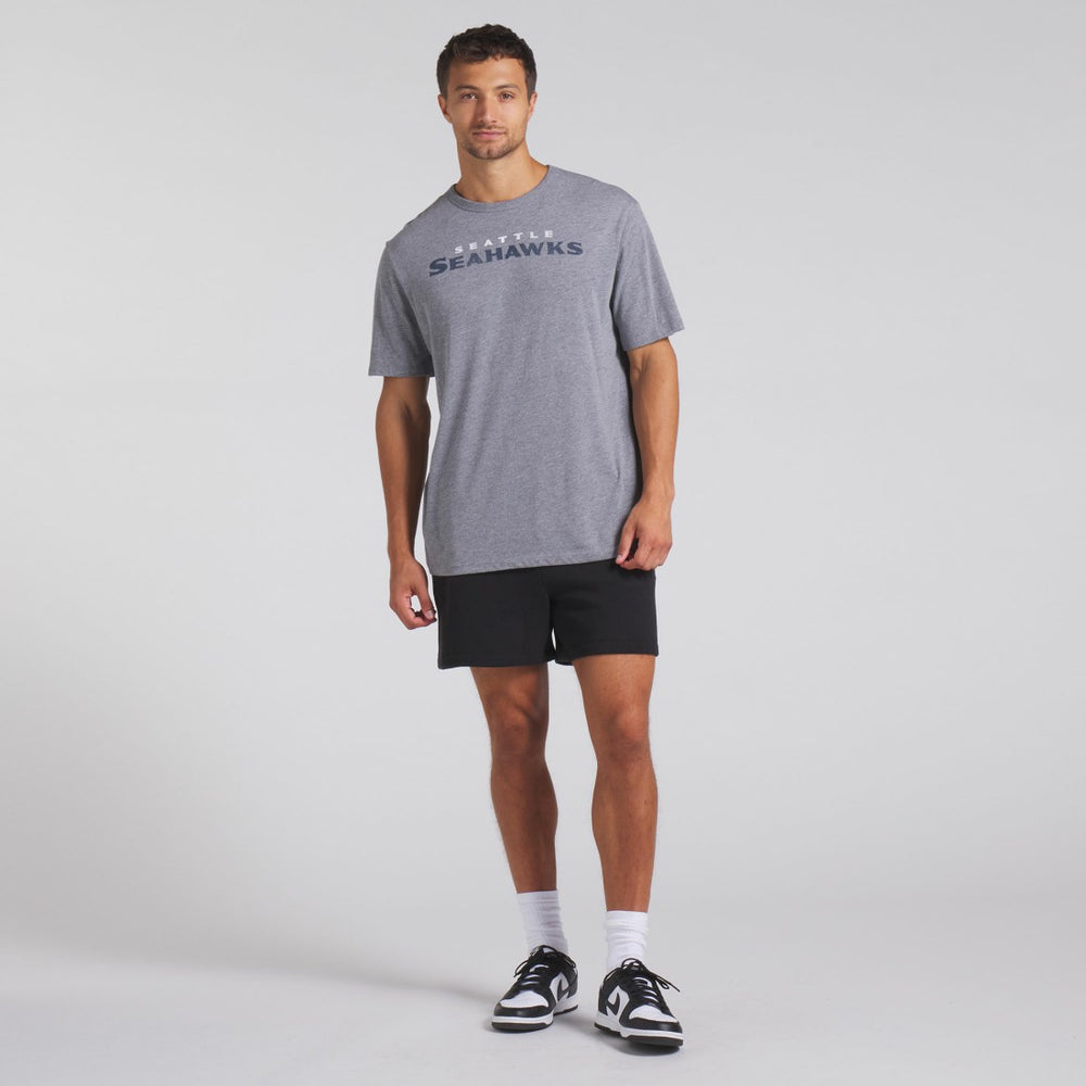 Seattle Seahawks Pass Rush Tri-Blend T-Shirt Heather Gray | Fanatics