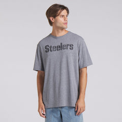 Pittsburgh Steelers Pass Rush Tri-Blend T-Shirt Heather Gray | Fanatics