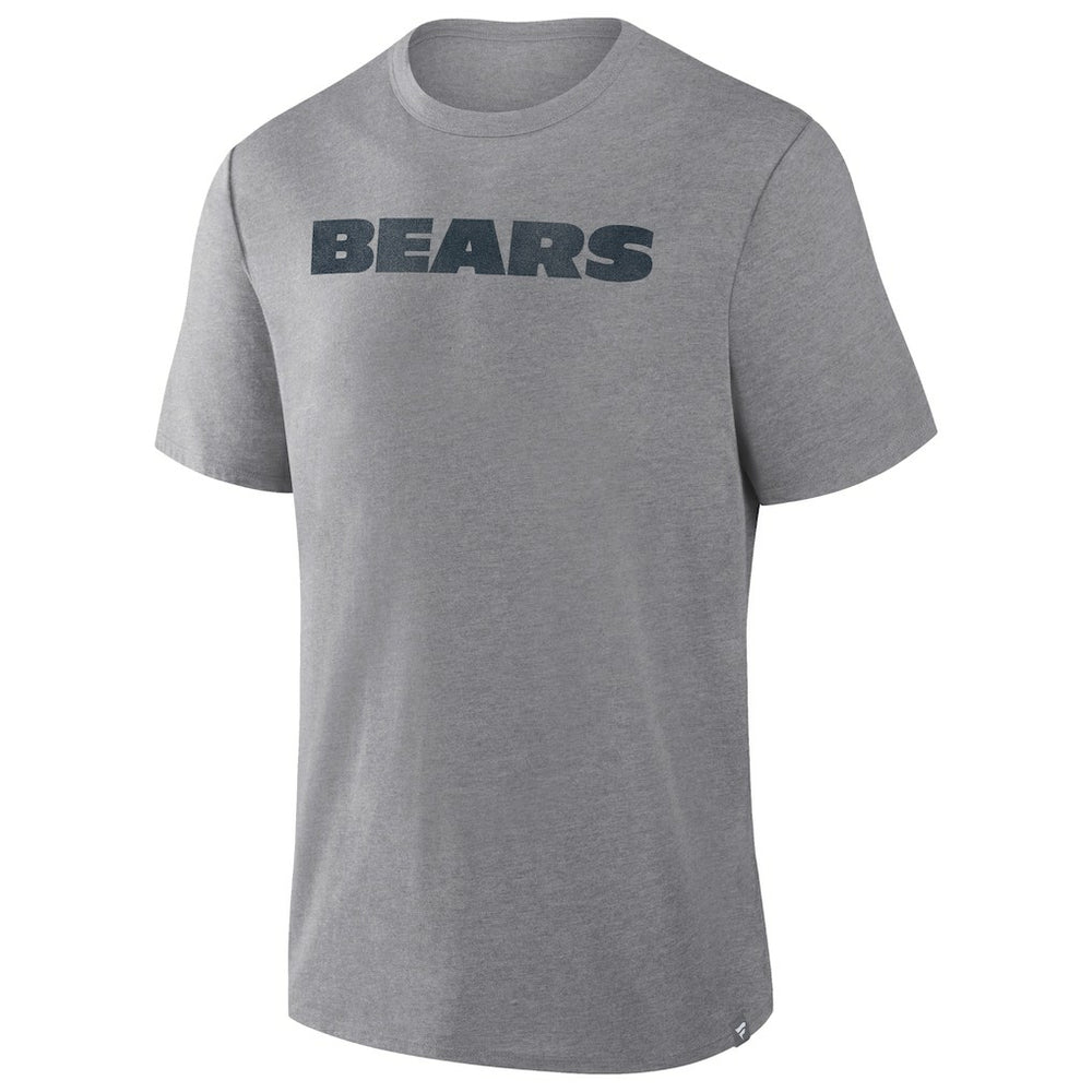 Chicago Bears Pass Rush Tri-Blend T-Shirt Heather Gray | Fanatics