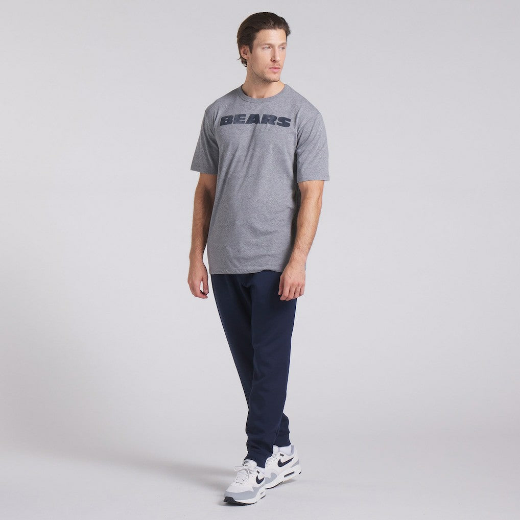 Chicago Bears Pass Rush Tri-Blend T-Shirt Heather Gray | Fanatics
