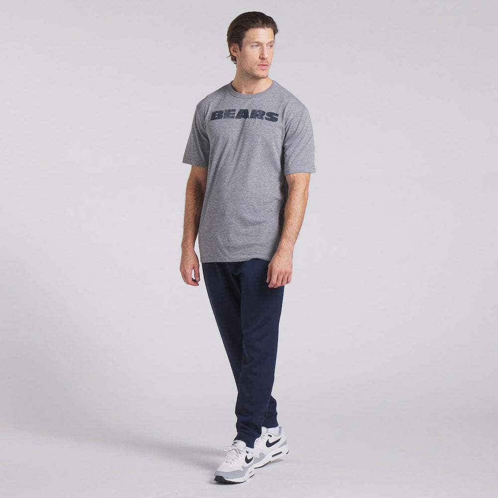 Chicago Bears Pass Rush Tri-Blend T-Shirt Heather Gray | Fanatics