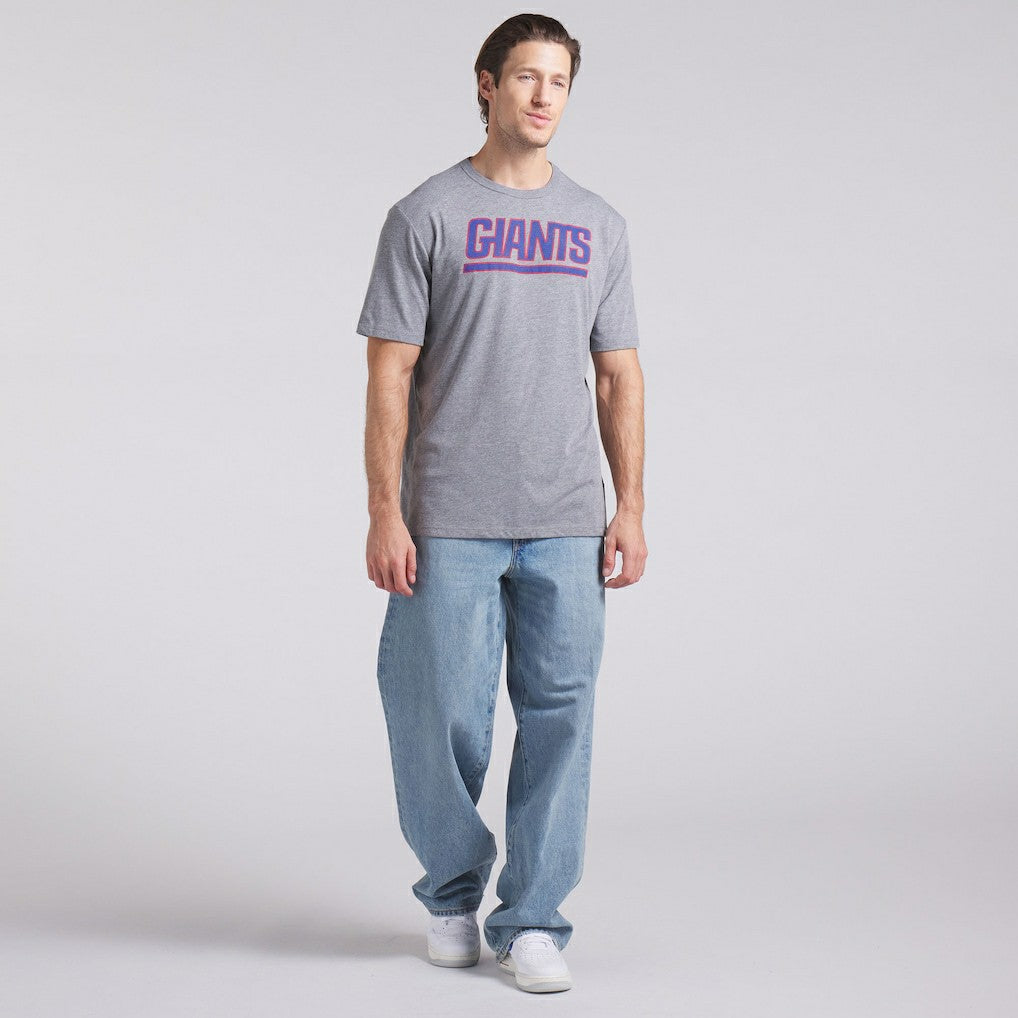 New York Giants Pass Rush Tri-Blend T-Shirt Heather Gray | Fanatics