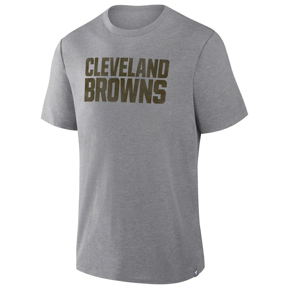 Cleveland Browns Pass Rush Tri-Blend T-Shirt Heather Gray | Fanatics