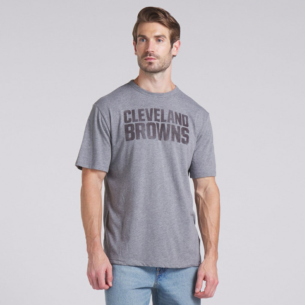 Cleveland Browns Pass Rush Tri-Blend T-Shirt Heather Gray | Fanatics