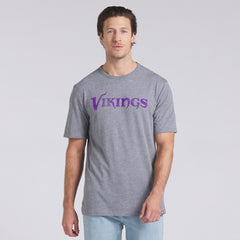 Minnesota Vikings Pass Rush Tri-Blend T-Shirt Heather Gray | Fanatics