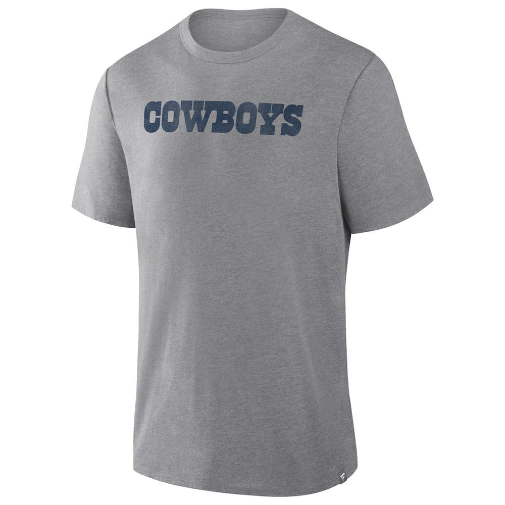Dallas Cowboys Pass Rush Tri-Blend T-Shirt Heather Gray | Fanatics