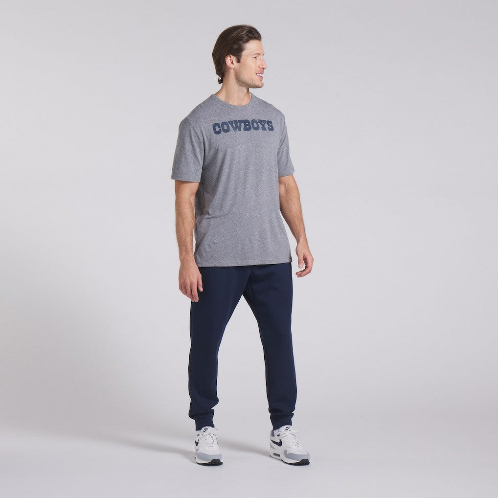 Dallas Cowboys Pass Rush Tri-Blend T-Shirt Heather Gray | Fanatics
