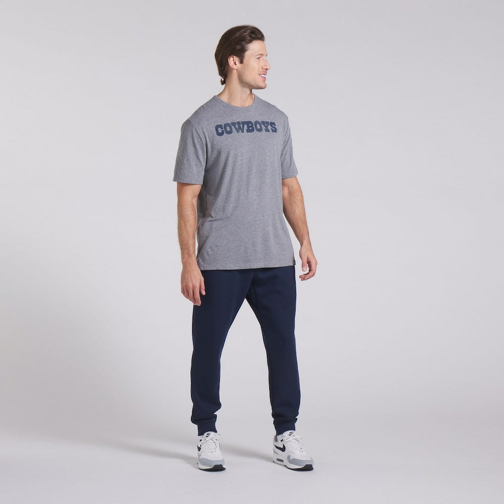 Dallas Cowboys Pass Rush Tri-Blend T-Shirt Heather Gray | Fanatics