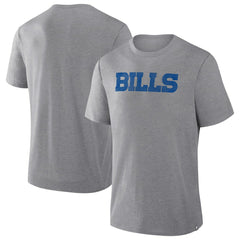 Buffalo Bills Pass Rush Tri-Blend T-Shirt Heather Gray | Fanatics
