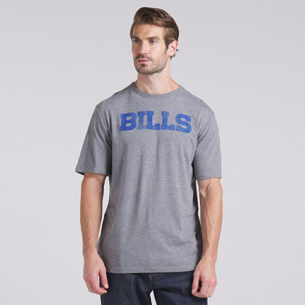 Buffalo Bills Pass Rush Tri-Blend T-Shirt Heather Gray | Fanatics