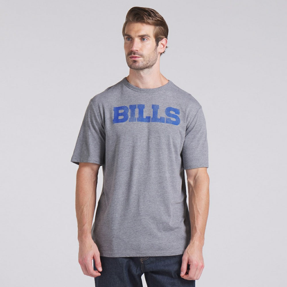 Buffalo Bills Pass Rush Tri-Blend T-Shirt Heather Gray | Fanatics