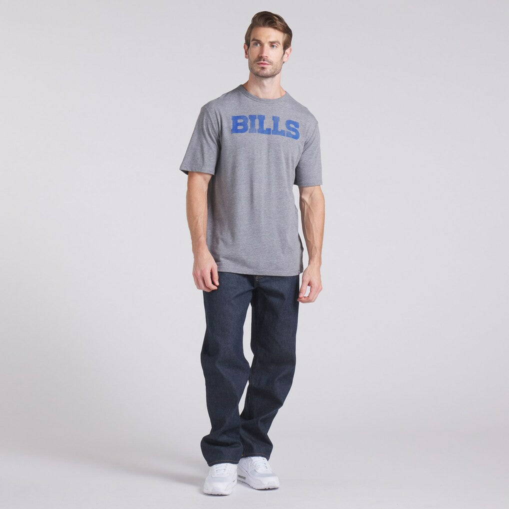 Buffalo Bills Pass Rush Tri-Blend T-Shirt Heather Gray | Fanatics