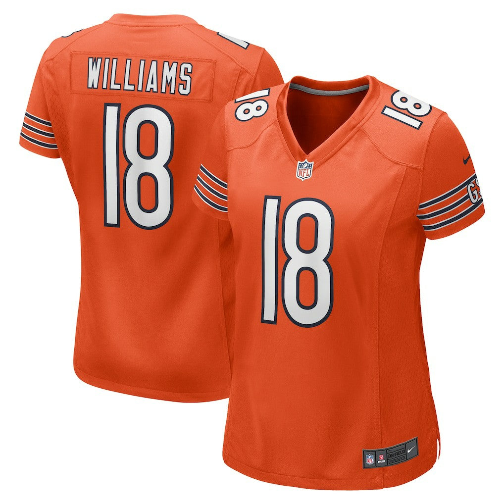 Caleb Williams Chicago Bears Women's Alternate Game Jersey Orange | Nike for Sale