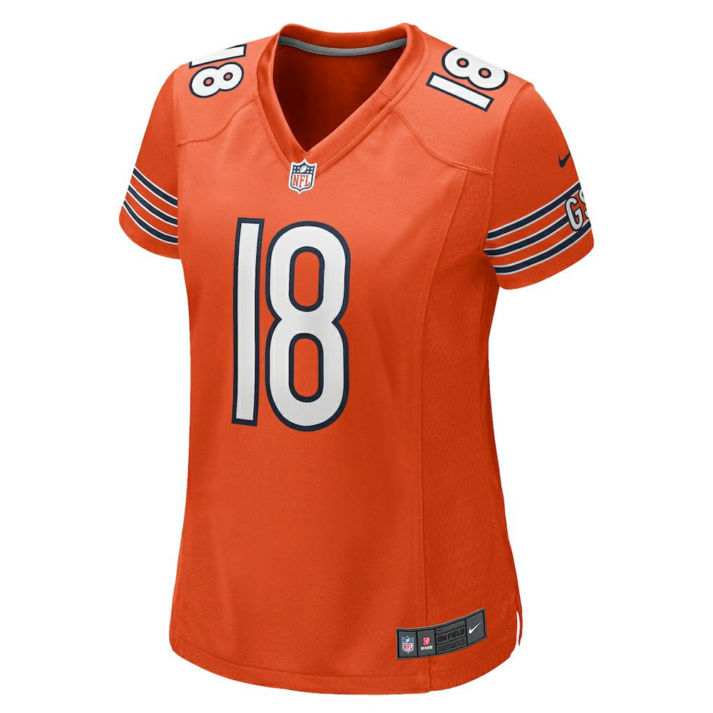 Caleb Williams Chicago Bears Women's Alternate Game Jersey Orange | Nike for Sale