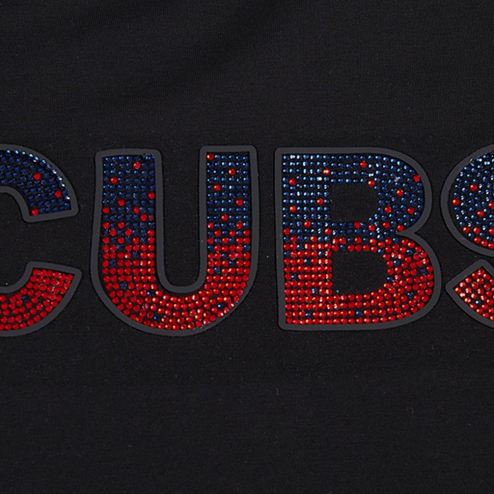 Chicago Cubs Pro Standard Women's Rhinestone Slim Fit T-Shirt - MLB
