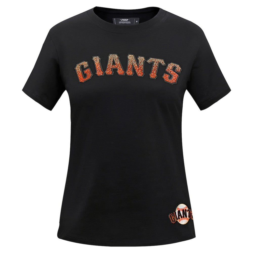 San Francisco Giants Pro Standard Women's Rhinestone Slim Fit T-Shirt - MLB