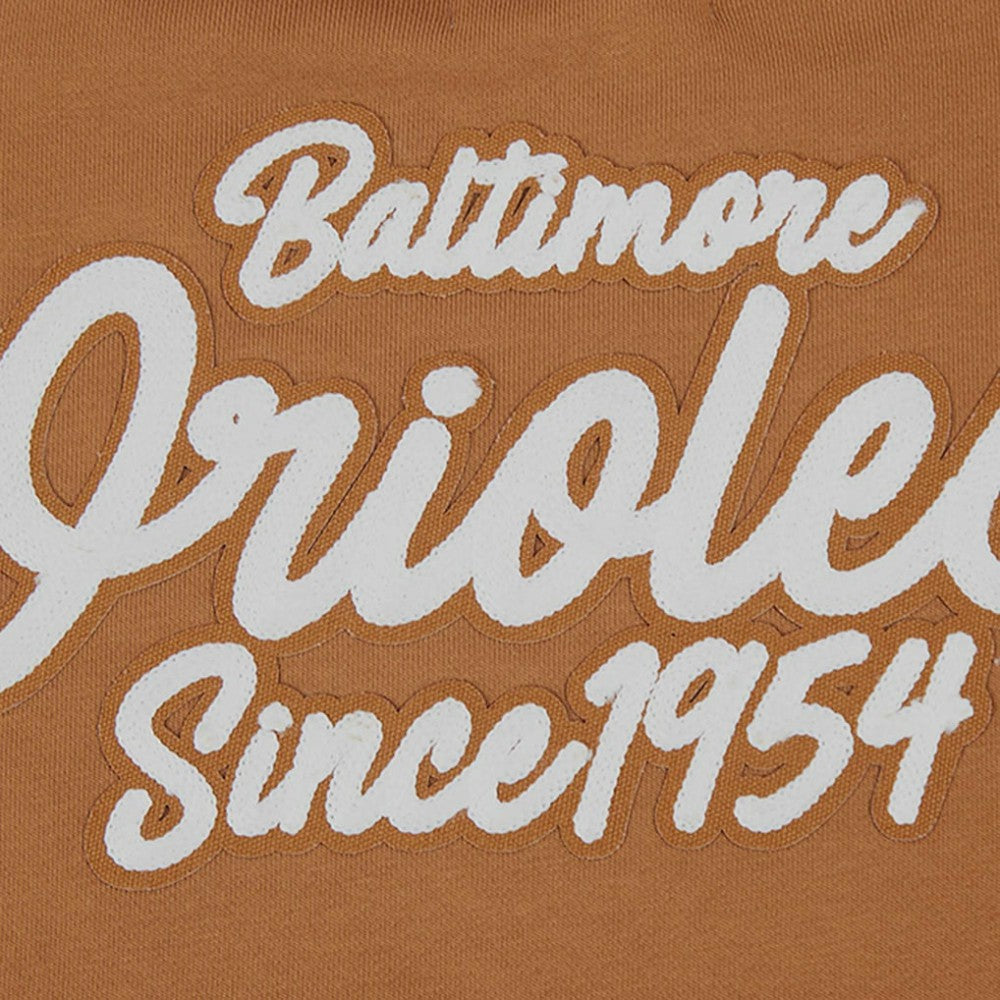 Baltimore Orioles Pro Standard Women's Paint The City Pullover Cropped Sweatshirt - MLB