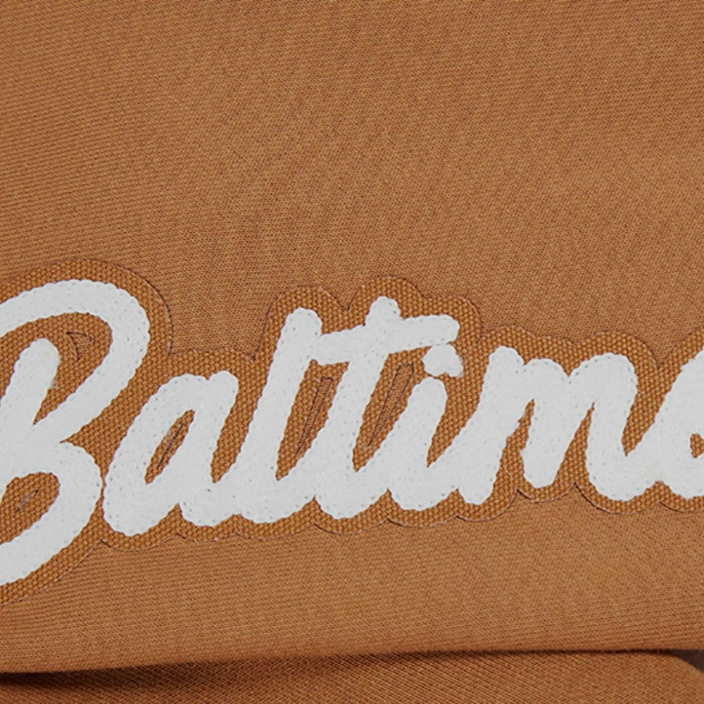 Baltimore Orioles Pro Standard Women's Paint The City Pullover Cropped Sweatshirt - MLB