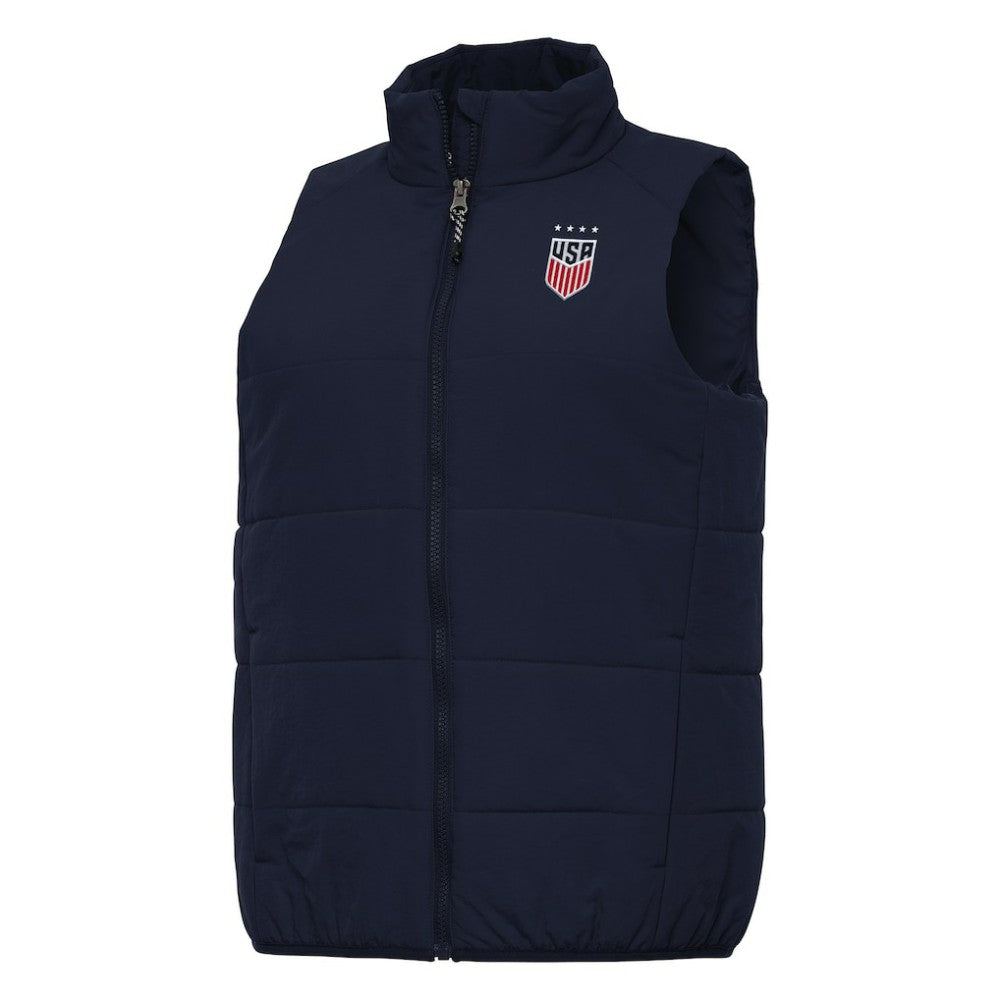 USWNT Antigua Women's Experience Full-Zip Vest Navy - FIFA World CUP