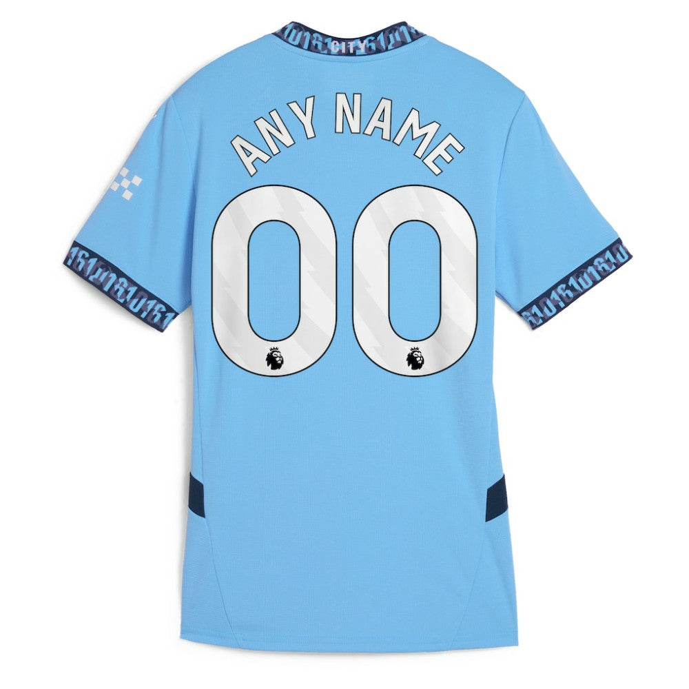 Manchester City Women's 2024/25 Home Replica Custom Jersey Light Blue | Puma discount