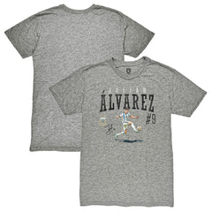 Julián Álvarez Argentina National Team 1863FC Snapshot Tri-Blend T-Shirt Heather Gray - FIFA World CUP