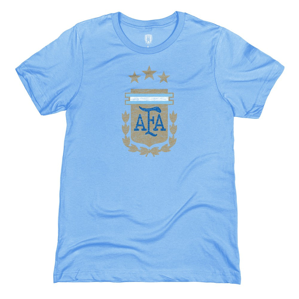 Argentina National Team 1863FC Badge T-Shirt Light Blue - FIFA World CUP