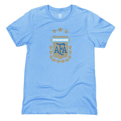 Argentina National Team 1863FC Badge T-Shirt Light Blue - FIFA World CUP