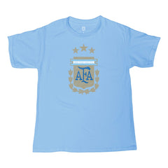 Argentina National Team 1863FC Youth Badge T-Shirt Light Blue - FIFA World CUP