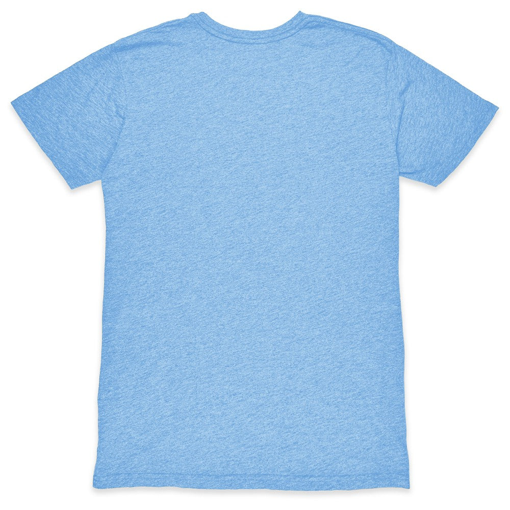 Argentina National Team 1863FC Retro Wordmark Tri-Blend T-Shirt Light Blue - FIFA World CUP