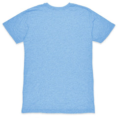 Argentina National Team 1863FC Retro Wordmark Tri-Blend T-Shirt Light Blue - FIFA World CUP