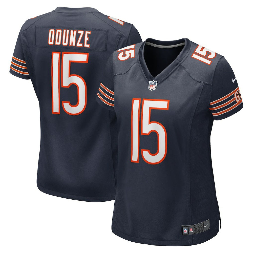 Rome Odunze Chicago Bears Women's Game Jersey Navy | Nike for Sale
