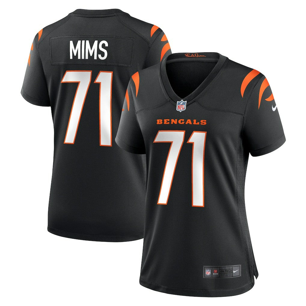 Amarius Mims Cincinnati Bengals Women's Game Jersey Black | Nike for Sale