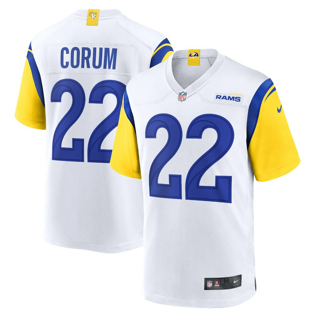 Blake Corum Los Angeles Rams Game Jersey White | Nike for Sale