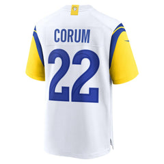 Blake Corum Los Angeles Rams Game Jersey White | Nike for Sale