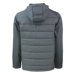 Carolina Panthers Cutter & Buck Evoke Hybrid Eco Softshell Recycled Full-Zip Hoodie Jacket Gray | NFL