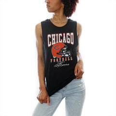Chicago Bears Gameday Couture Women's Preseason Opener Racerback Tank Top Black | NFL
